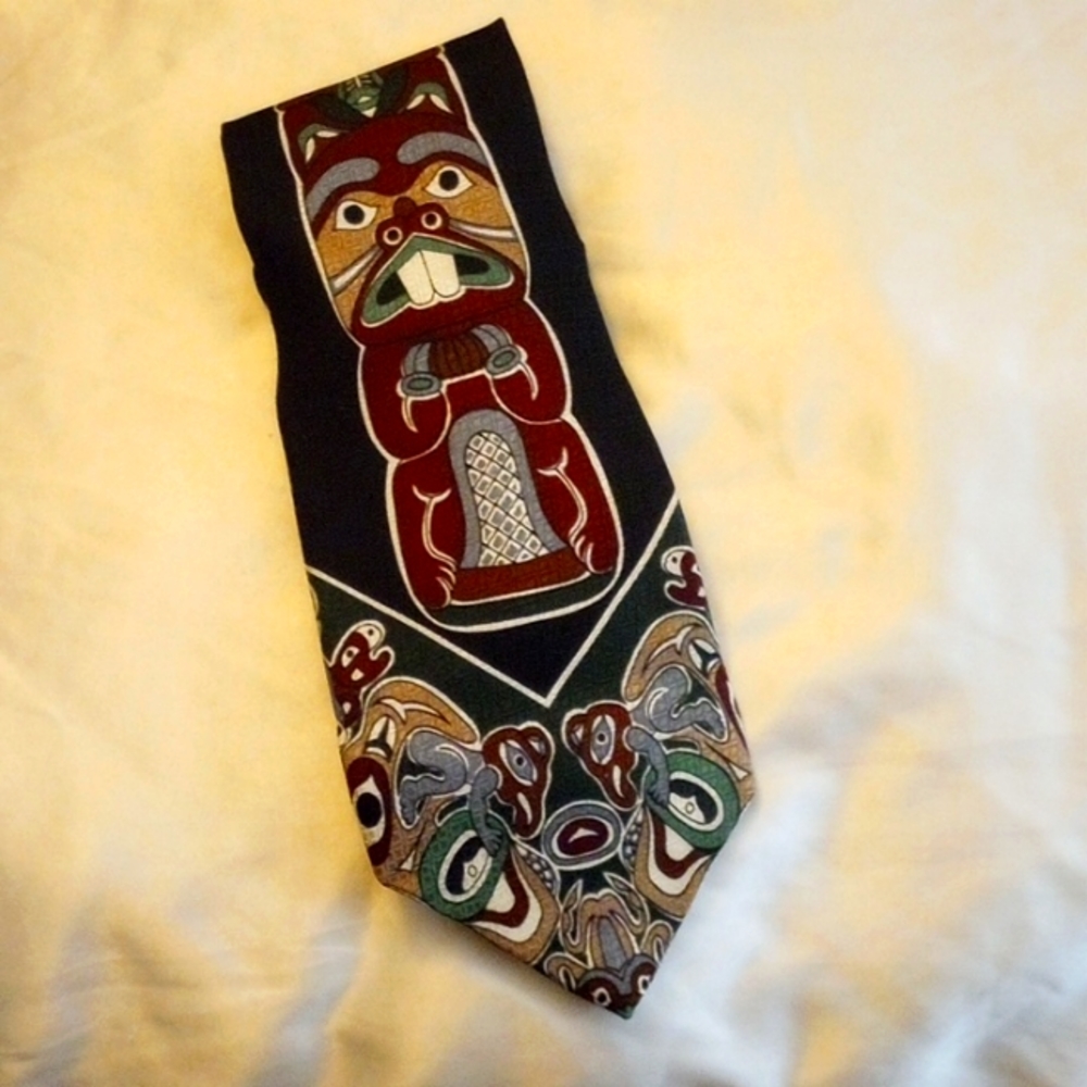 "Aesotica"  Semi design Tie.